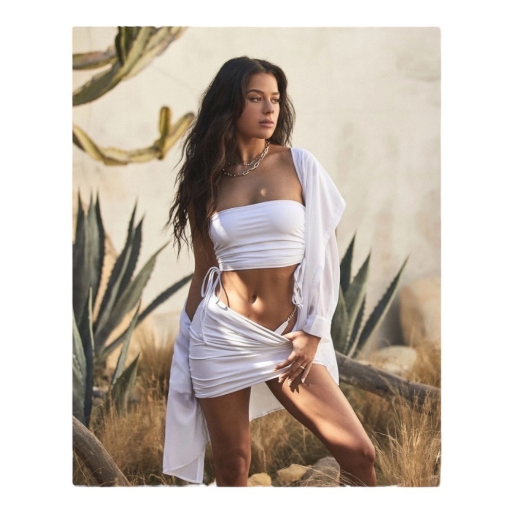 L*Space X Tessa Brooks Kim Bikini Top NWT